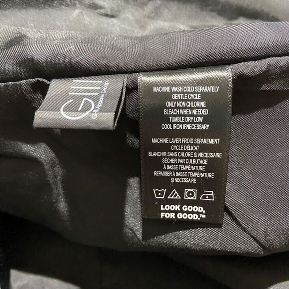 Kenneth Cole New York Moto Jacket Women’s Size XS Black Faux Leather New - Picture 10 of 11